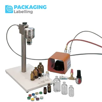 Adelphi Powered Vial Capping Machine: Precision Crimping Made Easy