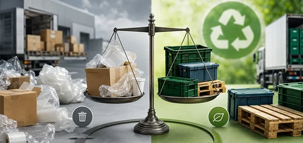 Reusable vs. Single-Use Packaging: Long-Term Savings, Regulations, and Consumer Appeal