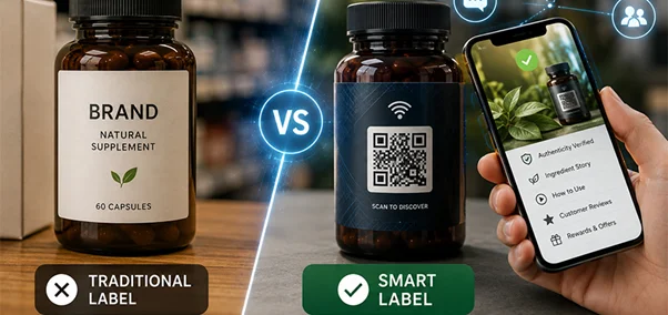 Smart Labels vs. Traditional Labels: Boosting Consumer Engagement and Sales Conversion