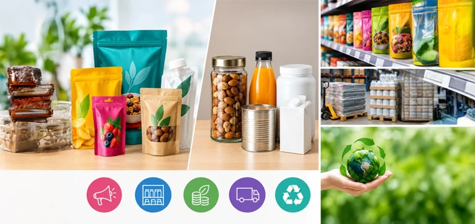 Stand-Up Pouches vs Rigid Packaging: Branding Power, Shelf Space, and Sustainability Wins
