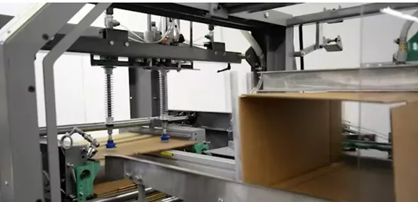 Adhesive case erector