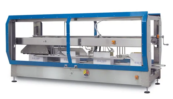 High speed adhesive case sealer
