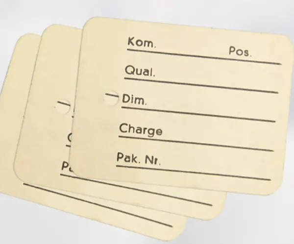 Metal hang tags, metal tags