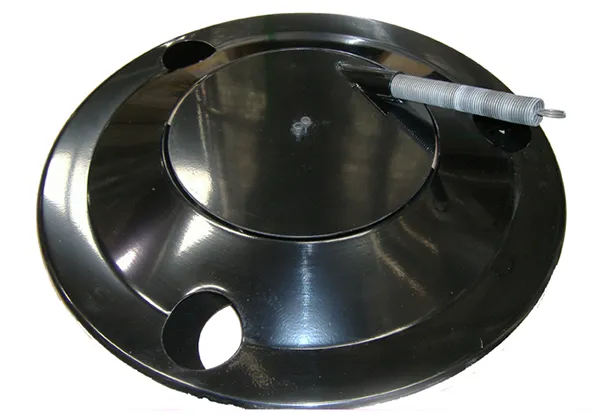 FLOOR MOUNTED COIL HOLDER