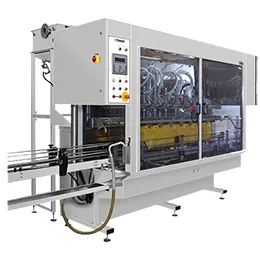 liquid filling capping labeling feeding and loading system