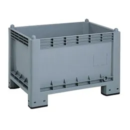 solid industrial plastic container 300 liters