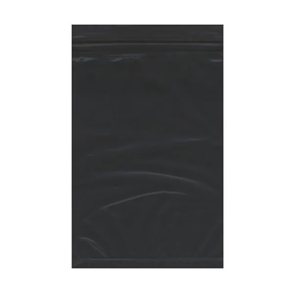 Black Opaque Zip Bags