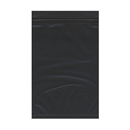 Black Opaque Zip Bags