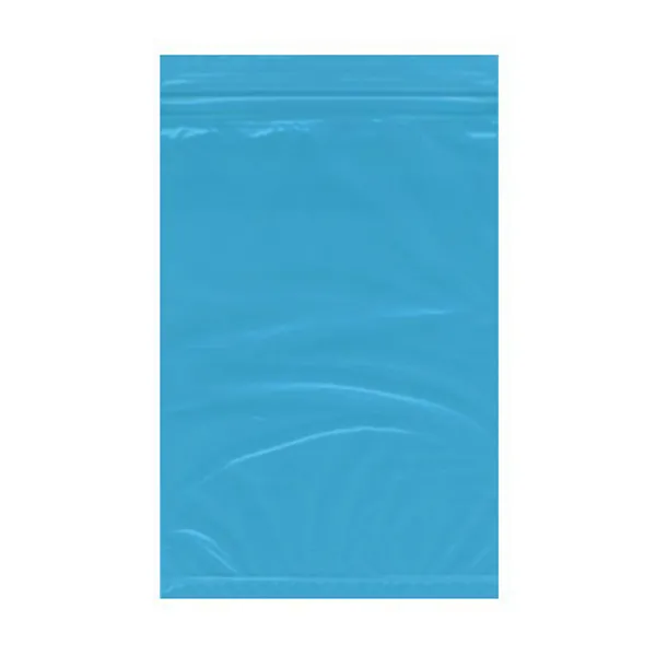 Blue Tint Zip Bags