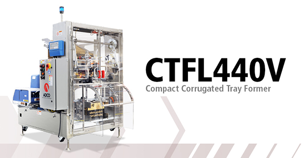 CTFL 440V - Compact Corrugated Tray Former