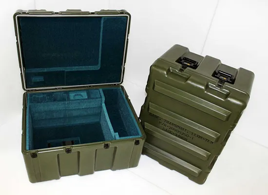 Rotational Molded Single Lid Transit Cases