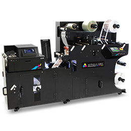 digital label press die-based semi-rotary press