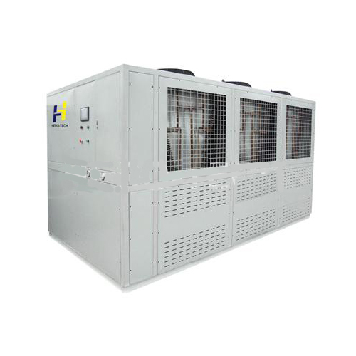 Air Cooled Low Temperature Screw Chiller dual Compressors 135HP To 1