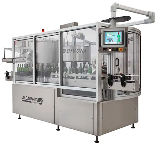 Labeller-Rotating Machine for Inserting Capsules DIVONA 4/8/4