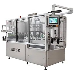 labeller-rotating machine for inserting capsules divona 4-8-4