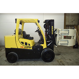 HYSTER 135 ROLL CLAMP TRUCK