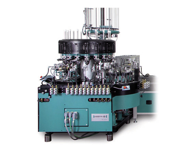 Vial forming machine RP 16 with automatic tube feeder