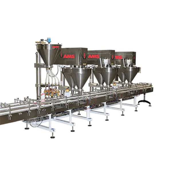 MULTI-HEAD AUTOMATIC TWIN AUGER FILLER