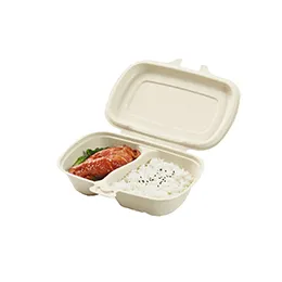 Sabert™ Pulp Hinged Containers