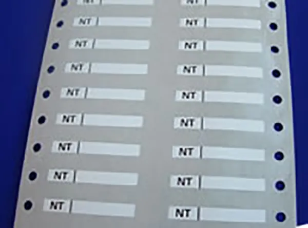 Blank Labels