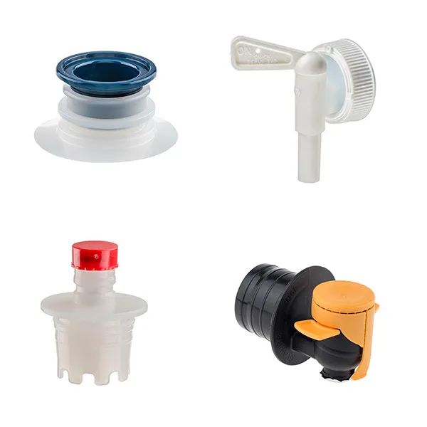 Flexible packaging fitments