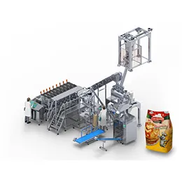 Multi line curd packing machine