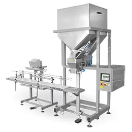 Semi-automatic dosing machines for granulates, loose and small pieces products