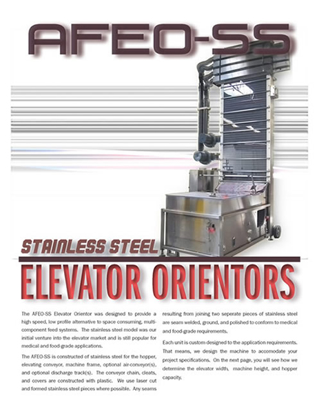 AFEO Elevator Orientors