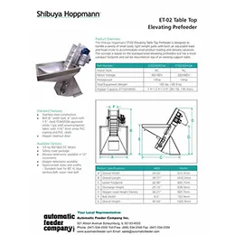 Centrifugal Feeders & Prefeeders