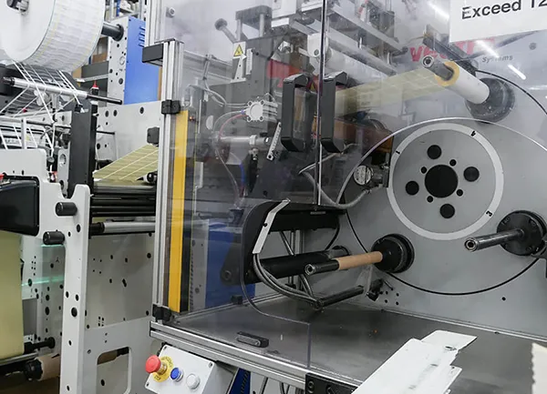 Inline finishing facilities