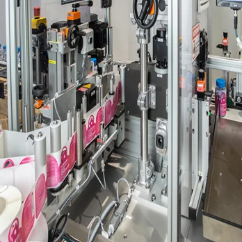 Labeling of cylindrical products (VRM / FM / TNC-DS)