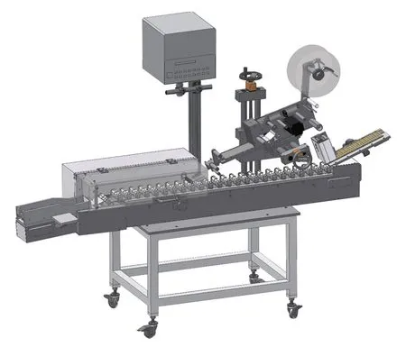 Ampoule labelling machine