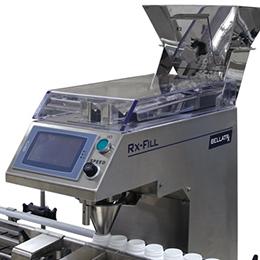 rx-fill automatic solid dose product count systems