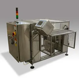 BASKET & CORRUGATED TRAY PRE-STACKER