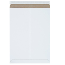 Self-Seal Rigid Flat Mailer with Lip and Tape