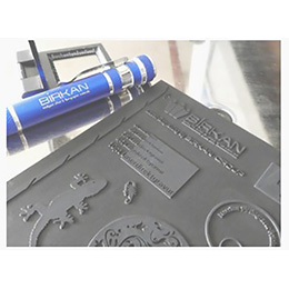 Laser engraved elastomer varnishing plates