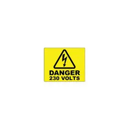 Electrical, Danger & Voltage Labels