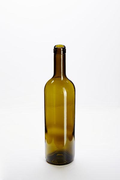 750ml Bordeaux Wine Bottle Dead Leaf