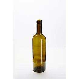 750ml Bordeaux Wine Bottle Dead Leaf