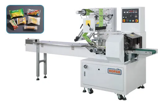 Flow wrapping machines h series