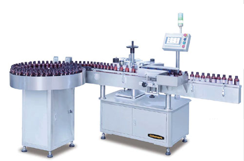 Vertical Round Bottles Labeling Machine A101