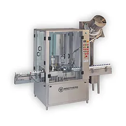 Automatic Four Head Pick N Place Bottle Screw Capping Machine Capseal-80SR.PNP