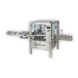 Automatic Two Side (Front and Back ) Flat Bottle Sticker Labelling Machine Labelstik-100F.Twin