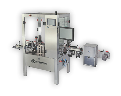 LABELSTIK-300  Automatic High Speed Round Product Labelling Machine