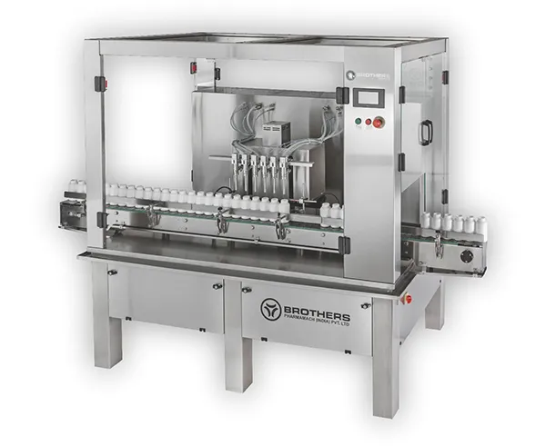Automatic Six Head Liquid Bottle Filling Machine LIQFILL-120