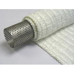 E-glass silencer repacking material