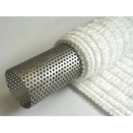 S-glass silencer repacking material