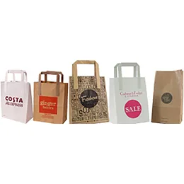 Flat Tape Handle Paper Bags