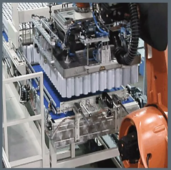Robotic Bulk Palletizer