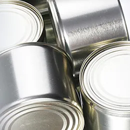 food cans